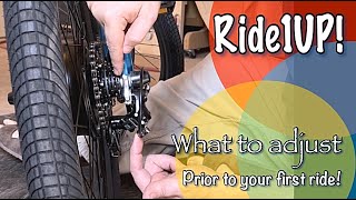 Ride1UP Core5  Adjustments prior to First Ride  Tinkering Turtle [upl. by Helms196]