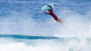 BODYBOARDING PIPELINE WITH WORLD CHAMP JEFF HUBBARD [upl. by Aspasia236]