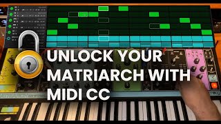 Unlock your Moog Matriarchs Secrets with Midi CC [upl. by Adnert]