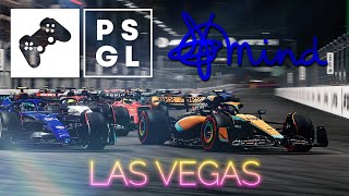 PSGL F1 MIND CHARITY RACE AROUND LAS VEGAS ON F1 23 [upl. by Montana]