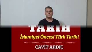 KPSS TARİH 01 İslamiyet Öncesi Türk Tarihi 1  CAVİT ARDIÇ [upl. by Adev389]