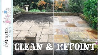 RESTORING AN OLD PATIO [upl. by Ahsatin185]