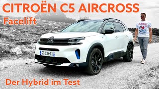 Citroën C5 Aircross Hybrid Das Facelift im ersten Test  Review  2022 [upl. by Ronnholm]