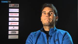 Basel 2014 Wednesday Interview Nadal [upl. by Nohsid]