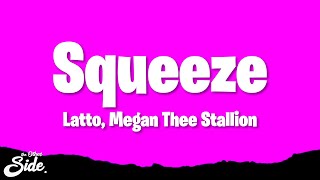 Latto  Squeeze Lyrics ft Megan Thee Stallion [upl. by Rosalba]