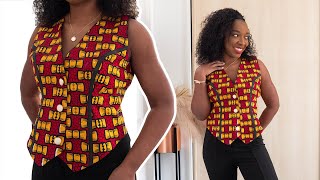 How To Make a Waistcoat  Kim Dave [upl. by Idnahs405]