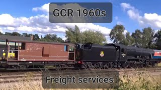 British Rail 1960s freight services in 2023  The Great Central Railway [upl. by Travers]