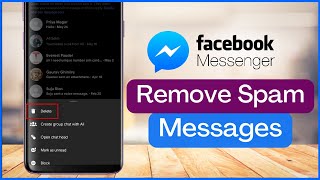 How to Delete All Spam Messages in Messenger [upl. by Annawot]