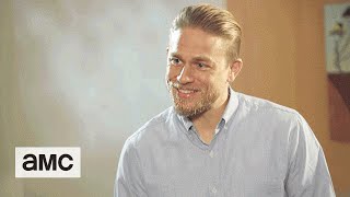 Geeking Out Charlie Hunnam Interview [upl. by Mars]