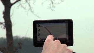 TomTom GO LIVE 1015 HDTampM Europe  Praxistest Sprachsteuerung HD Traffic Funktionen 2013 HD [upl. by Buzzell188]