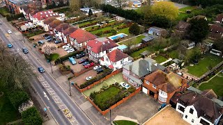 Sudbury Court Harrow London England  by drone 4K [upl. by Enelav]