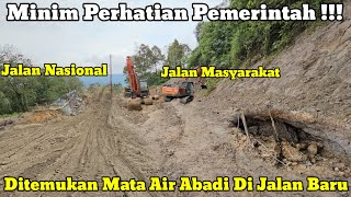 Minim Perhatian Pemerintah  Ditemukan Mata Air Abadi Dijalan Baru Batu Jomba [upl. by Chura]