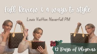 4 Ways to Style Louis Vuitton Neverfull PM  Full Review [upl. by Slorac983]