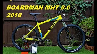 Boardman MHT 86 2018 Mountain Bike [upl. by Eveiveneg896]