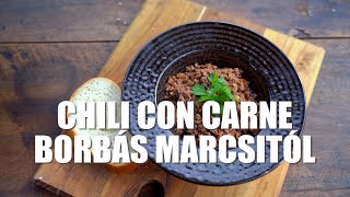 Chili con carne Borbás Marcsi konyhájából [upl. by Stiruc]