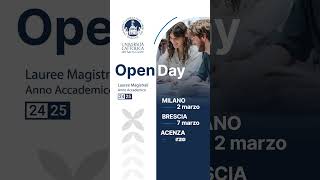 Open Day Unicatt presentazione delle lauree magistrali [upl. by Garlinda121]