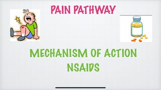 Pain Pathway amp Mechanism of action of NSAID’s [upl. by Lisan]