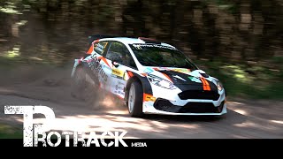 ELE Rally 2023  Bjorn Satorius  Hanna Ostlender 02 Ford Fiesta Rally2 [upl. by Yelrahc606]