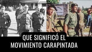 CARAPINTADAS  Gustavo Breide Obeid militar argentino y hombre de confianza del Cnel Seineldin [upl. by Nhojleahcim476]