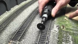 Building a Model Railway  Part 3  Track Laying [upl. by Gerome]