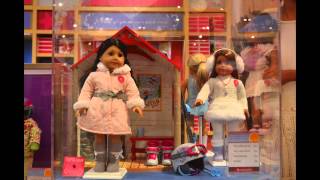 American Girl Store Washington DC Holiday Tour Part 2 [upl. by Junia]