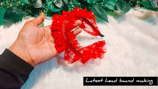 variety idea for headband making diy hairaccessories [upl. by Akirahs654]