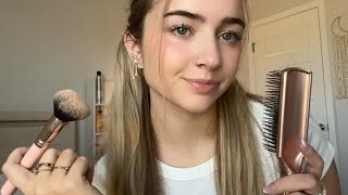 ASMR Salon Roleplay✂️ hair makeup nails fast and aggressive [upl. by Ogir689]