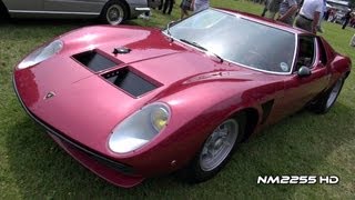 Lamborghini Miura SVJ V12 LOUD SOUND [upl. by Leugar]