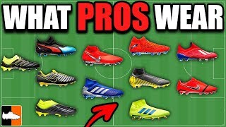 What Boots Do Pros Wear Ronaldo Messi Mbappe Madrid Barcelona [upl. by Jacobba]