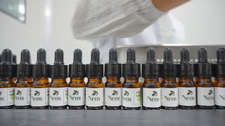 Quy trình đóng gói sản phẩm Serum khử mùi hôi nách hôi chân NEOS Armpit Serum [upl. by Ylloh]