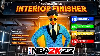 BEST INTERIOR FINISHER BUILD IN NBA 2K22 NEW INTERIOR FINISHER BUILD NBA 2K22 BEST BUILD NBA2K22 [upl. by Kammerer331]