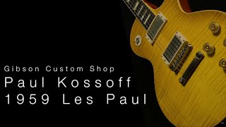 Gibson Custom Shop Paul Kossoff 1959 Les Paul • Wildwood Guitars Overview [upl. by Adnuahsor340]