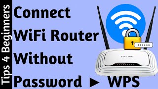 How To Connect Your Own WiFi Without Password Using WPS Button 4K [upl. by Obidiah]