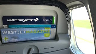 WestJet Boeing 737700 Toronto to Calgary Economy Class Review  Full Experience [upl. by Notlek]