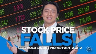 Stock Price Falls Sell Hold Or Buy More Part 2 of 2 [upl. by Far546]