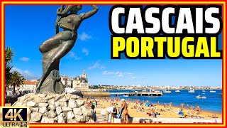 Cascais Portugal 😀Walking Tour of This Beautiful Town Close to Lisbon 4K [upl. by Beeck]