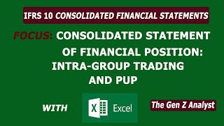 IFRS 10 Consolidated Financial Statements Intragroup Trading amp Provision for Unrealised Profits [upl. by Peony]