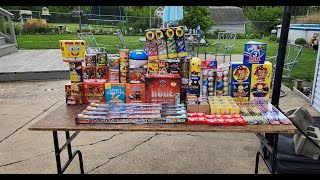 2024 Firework stash part 1 [upl. by Ihculo714]