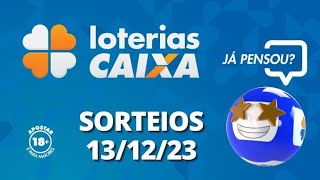 Loterias CAIXA  13122023 [upl. by Stagg226]