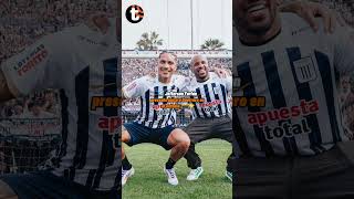 PRESENTACIÓN DE PAOLO GUERRERO EN ALIANZA LIMA trome shorts [upl. by Oloap]