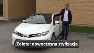 Toyota Auris Hybrid 2013  3 zalety i 3 wady [upl. by Nnyw]