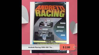 Andretti Racing 19561991 Trading Cards [upl. by Odlonra352]