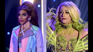 Laganja estranja vs Trinity K Bonet  lipsync all stars 6 DUA LIA  PHYSICAL [upl. by Derman]