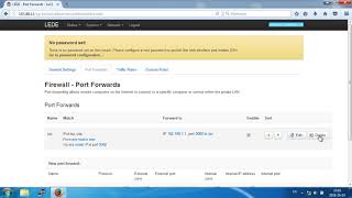 openwrt lede firewall شرح فتح بورت في نظام [upl. by Nodnas]