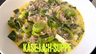 Schnelle KäseLauchHackfleischSuppe [upl. by Ssor]