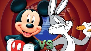 Mickey Mouse vs Bugs Bunny Épicas Batallas de Rap del Frikismo S2  Keyblade [upl. by Hilten]