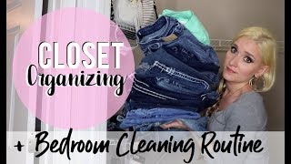 Gypsy Cleaning  Bedroom Cleaning Routine  CLOSET CLEANOUT [upl. by Dreher586]