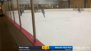 Wayzata SQA Blue vs Rock ridge 20240202 [upl. by Ahsitram282]