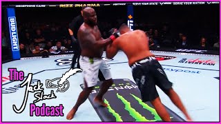 Derrick Lewis Knocks Out Nameless Man Wafts Him Back to the Undercard Jack Slack Podcast 175 [upl. by Ardnac236]