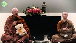 Anukampa Bhikkhuni Project  Ajahn Brahms UK Dhamma Tour  13102017 [upl. by Atsilac24]